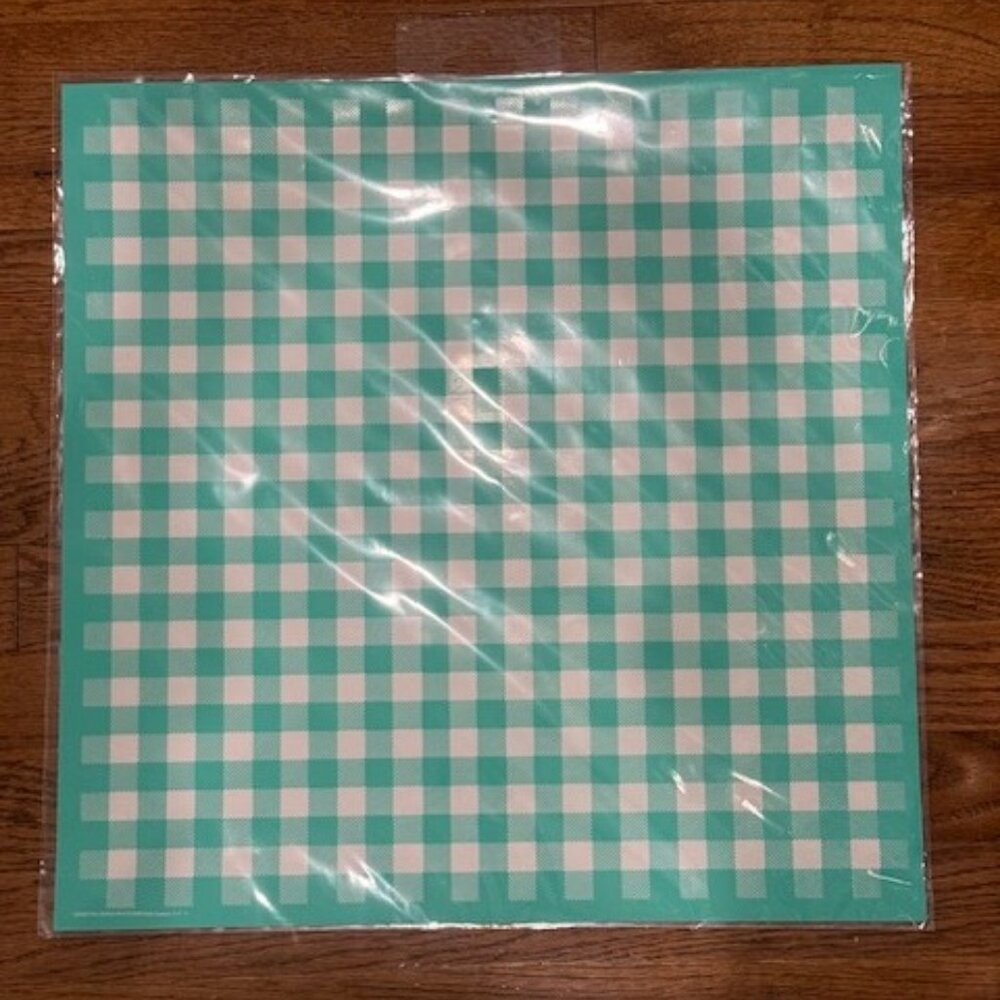 NWT RETIRED Chalk Couture transfer MINI BUFFALO PLAID